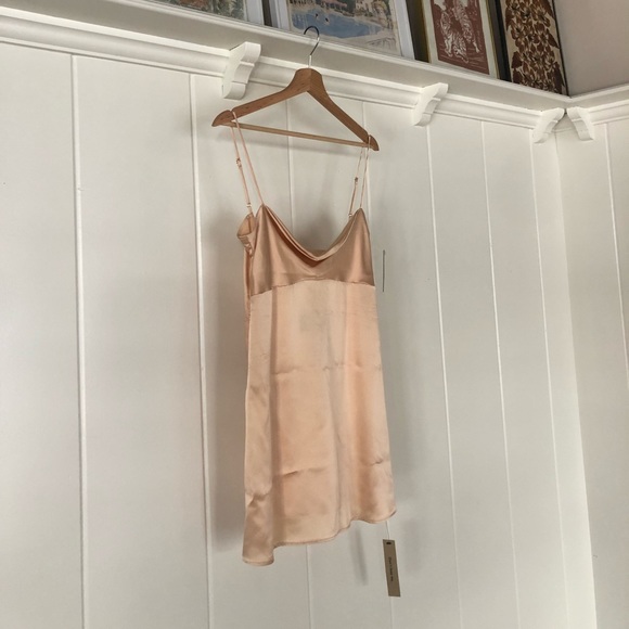 ▪️sold▪️nwt reformation plum dress gold aura - Picture 4 of 8